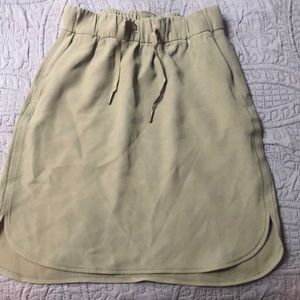 Lululemon on the fly skirt sage green